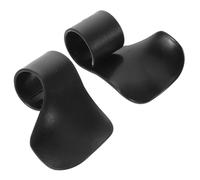 OSOLADY 2pcs Cruise Throttle Clamp Control Assist Pp Motorcycle Cnc Throttle Universal Black Handlebar Accessory for Longdistance Rides Motorcycle Modifications