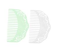 OSOLADY 2pcs Elegant Side Hair Combs Decorative Hair Styling Comb for Women Charming Headpiece for Weddings and Special Occasions Vintage Accessories