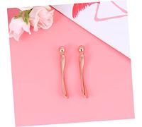 OSOLADY 2pcs Eye Cream Introducing Stick Face Rollers for Women Massage Stick Eye Skincare Unique Design Alloy Portable Smooth Surface