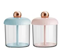 OSOLADY 2pcs Facial Foam Maker Bubble Foaming Cups for Deep Pore Cleansing, Portable Face Wash Foam Tool with Ps, Pp, Abs Material, for Traveling Outdoors