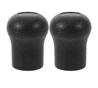 OSOLADY 2pcs Fishing Rod Butt Cap: 22mm 7/8inch Rubber Protector End Cap Cushion for Rod Building & Repair - Fishing Pole Holder Accessory - Flexible & Easy to Install