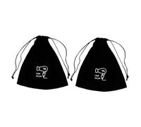 OSOLADY 2pcs for Hair Styling Tools Drawstring Blow Dryer Storage Pouch Versatile Organizer for Hair Curler Curling and Jewelry Design