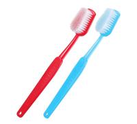 OSOLADY 2pcs Giant Toothbrush Prop Lightweight Large Fake Toothbrush for Party Decorations Social Media Photo Fun Outdoor Events with Easy to Clean Surface