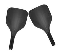 OSOLADY 2Pcs Haircut Hairspray Face Mask Shield with Handle Plastic Protective Hair Dye Splash Guard for Barber Salon and Home Use Comfortable Fit and Easy Grip