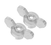 OSOLADY 2pcs Heating Manifold Valve Handle, Radiator Water Distributor Control Knob, Heavy Duty Replacement Part for Home Heating System and Pipeline Valves