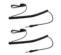 OSOLADY 2PCS Ionic Detox Machine Wristband - Foot Bath Spa Replacement Strap with Extendable Coil Cord - One Size Fits Most Men and Women