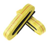 OSOLADY 2pcs Lifting Sling Flat Polyester Lifting Strap Versatile Reliable Strength Heavy Duty Moving Furniture Web Strap