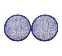 OSOLADY 2pcs Millinery Fascinator Base: Linen Millinery Fascinator Support - 13.5cm/5.31in Round Hat Base for DIY Beret Making Vintage Headwear Craft Material