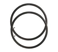 OSOLADY 2Pcs Mountain Bike Inner Tubes Standard Rubber Tube with Long Valve for Youth Bikes Durable Puncture Tire Replacement for Hybrid Cruiser Cycles