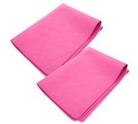 OSOLADY 2pcs Pet Pva Bath Towels Super Absorbent Quick Drying Wrap for Dogs and Cats Large Multipurpose Pet Cleaning Cloths for Bathing and Household Use