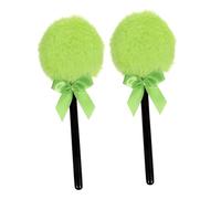 OSOLADY 2pcs Portable Powder Makeup Brush Soft Blush and Foundation Brushes for Application for Loose Powder and Blush Lightweight and Travel-friendly Design