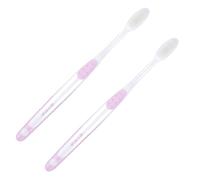 OSOLADY 2pcs Pregnant Women Toothbrushes Bristles Tooth Brush Soft Bristles Teeth Cleaning Bad Breath Simple Design Oral Care for Pregnant Mothers 7.47x0.98x0.59 in Random Style