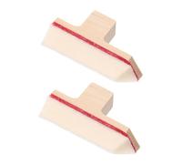 OSOLADY 2pcs Professional Upright Piano Mutes 48mm Sloped Short Felt Dampers Piano Tuning Kit Accessories for Acoustic Repair and Maintenance