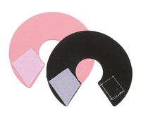 OSOLADY 2Pcs Protective Parrot Collar Rings Anti-bite and Anti-lick Bird Neck Cones for Wound Healing Comfortable Fit with Bright Colors Easy to Wear for Pet Birds