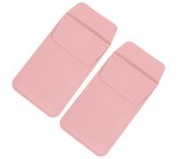 OSOLADY 2pcs Pu Leather Pencil Storage Bags with Large Capacity and Card Slots, Portable Pen Organizer Pouch for Doctors and Nurses, Convenient Stationery Bag for Work and Daily Use