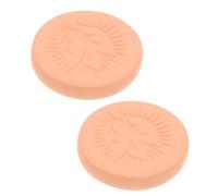 OSOLADY 2pcs Reusable Clay Brown Sugar Saver and Softener Discs for Efficient Sugar Softening and Preserving Flavour in Home Kitchens and Restaurants
