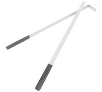 OSOLADY 2pcs Shelf Puller Stick - Metal Merchandise Grabber Rod - for Retail Shelf Organizer and Convenience Store Tidying 22 ＆ 23 Inch Length