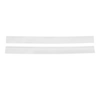 OSOLADY 2pcs Silicone Cooktop Gap Covers 25 Inch Stove Counter Gap Protector Flexible Stove Top Filler for Oven Side, Flexible Design for Kitchen Use Transparent