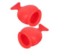 OSOLADY 2pcs Silicone Lip Plumper Cute Fish Shape Lip Plumping Device for Bigger Safe Easy to Use for Care and Makeup Routine