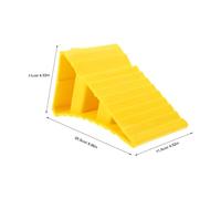 OSOLADY 2pcs Skid Wheel Blocks High Strength Tire Stopper Device Wheel Chocks Skid Resist for Caravan and Vehicle Stoper Usage