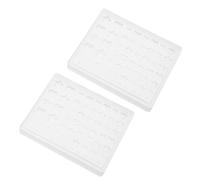 OSOLADY 2pcs Star Shaped Silicone Molds Nail Charm Tools Mold with 3D Layered Effect Sturdy Material Cute Playful Design for DIY Manicure Decoration and Nail Art Projects