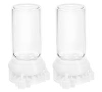 OSOLADY 2pcs Transparent Ant Water Feeding Cups Ant Nest Water Feeder Containers for Farms Use Drinking Tools for Keepers and Colony Care