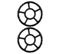 OSOLADY 2pcs Trivet for Gas Hob, Work Support Gas Ring Reducer, Non Slip Metal Coaster 7 Inch for Kitchen Cooktop Milk Coffee Pot Omelet Pan Casserole