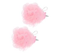 OSOLADY 2pcs Unicorn Bath Mesh Shower Balls for Pink Exfoliating Bath Scrubbers Pe Net Suitable