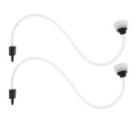 OSOLADY 2pcs Vacuum Sealer Replacement Tubes Flexible Vacuum Hose Accessory for Kitchen Food Storage and Sous Vide Cooking