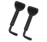 OSOLADY 2pcs Violin Chin Rest Screws Removable Metal Clamps for Precise Cheek Rest Parts for Comfortable Playing Experience