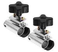 OSOLADY 2pcs Wheelchair Tray Holder Hardware Accessories Multipurpose Use Easy Installation Metal Plastic Tray Table Fixture Attachment for Using A Computer and Studying