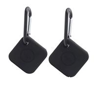 OSOLADY 2Pcs Wireless Smart Cover Silicone Case for Tile Mate Pro Scratch Resistant Shockproof Lost Odorless Design Convenient Carrying with Hook and Fixing Clip