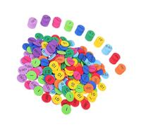 OSOLADY 3 Set EVA Place Value Disks Math Manipulatives for Elementary School Counting Chips Decimals to Whole Numbers Math Counters Educational for Cognitive Development and Early Learning