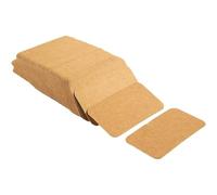 OSOLADY 300pcs Blank Kraft Paper Cards Studying Flash Cards Lightweight Writing Words Memo Note for Daily Life Office Use for Travelers and Office Workers