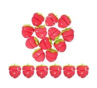 OSOLADY 30pcs Heatless Strawberry Hair Rollers for Women Overnight Sponge Curlers Soft Foam Curling Rods for Short and Long Hair Sleep-friendly Styling Tool