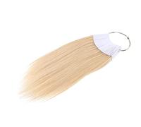 OSOLADY 30Pcs Human Hair Color Testing Samples Durable Real Hair Color Boards for Dying Styling Practice Color Easy to Use Reusable Hair Test Strands