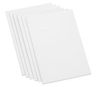 OSOLADY 30Pcs Thick White Cardstock Covers Hard Card Protectors for Game Cards Blank Stock for Staff Students Nurses Suitable for Punching Cutting and Collectible Protection