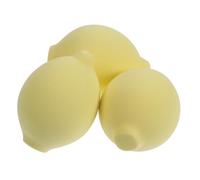 OSOLADY 3pcs Beauty Egg Puff Makeup Sponge Cosmetic Tool for Girl Foundation Application Shaped Like Fruit for Easy Blending in Daily Makeup Routine