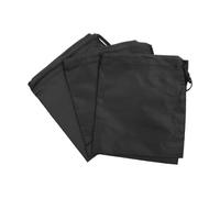 OSOLADY 3pcs Black Back to School Sports Basketball Backpacks with Multipurpose Storage, Made of Sturdy Polyester and Cotton Thread, Featuring Simple Appearance and Unique Delicate Style