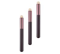 OSOLADY 3pcs Lip Smudge Brush for Lip Makeup with Wood Handle and Artificial Fiber Bristles, Multi-functional Makeup Blending Tool for Applying Lipstick and Eye Shadow, for Women