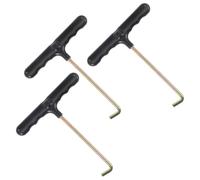 OSOLADY 3pcs Professional Shoelace Tighteners with Simple and Convenient Design, Portable Shoelace Pullers Made of Sturdy Plastic and Iron, Easy Installation for Roller Skates and Football
