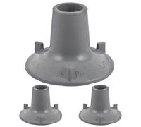 OSOLADY 3pcs Shower Chair Tips: Replacement Heavy Duty Rubber Suction Cup Feet for Elderly Bath Toilet Seat Stool Tub Transfer Bench Leg Non-Skid Cap