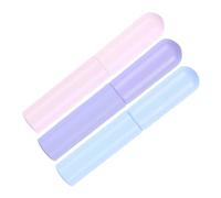OSOLADY 3pcs Silicone Lip Brush Cap Portable Cream Lip Applicator for Even Color and Concealer Skin-friendly and Reusable Beauty Tool for Women