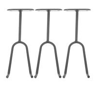 OSOLADY 3pcs Spray Gun Holder Heavy Duty Carbon Steel U-shaped Paint Spray Gun Bracket Prevents Accidental Tipping Universal Solution for Furniture Restoration and Automotive Repair