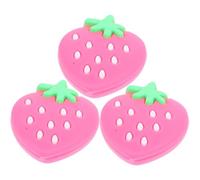 OSOLADY 3Pcs Tennis Racket Dampeners Made of Silicone with Cute Shape Easy to Install Keep Stability Gift for Tennis Players and Lovers