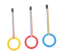 OSOLADY 3pcs Toddler Leash Harness with Comfortable Grip and Anti-Lost Design, Walking Ropes for Preschoolers Made of Sturdy Plastic and Fiber, for Outdoor Group Activities