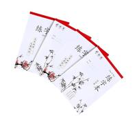 OSOLADY 4 Pcs S Calligraphy Practice Book with Rice Grain Handwriting Training Paper for Boys and Suitable for Beginners and School Writing Exercises