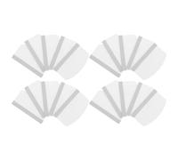 OSOLADY 40Pcs Curved Film Squeegee for Mobile Phone Screen Protector Installation Anti-Bubble Phone Screen Film Scraper Tool with Cleaning Cloth for Precise Application