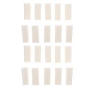 OSOLADY 40pcs Mini Triangle Nail Art Sponges and Makeup Foundation Wedges, Soft Beige Sponge with Precise Application and Multipurpose Design on The Go Touchups