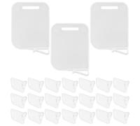 OSOLADY 40pcs Plastic Fridge Dividers Removable Freezer Divider with Hanging Installation for Convenient Fridge Door Organisation and Multi-function Storage Solution